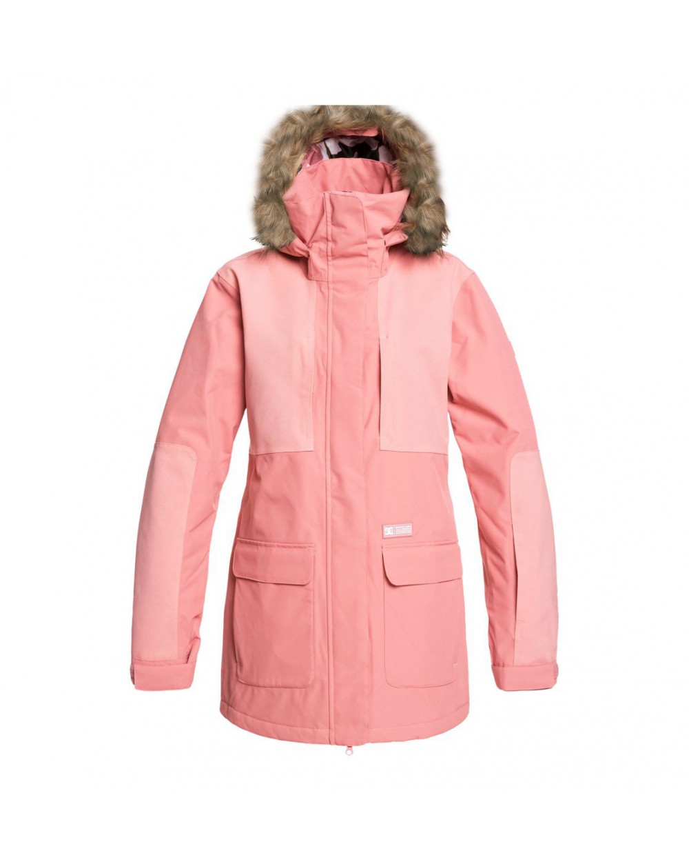 Dc Panoramic Snow Jacket - Dusty Rose