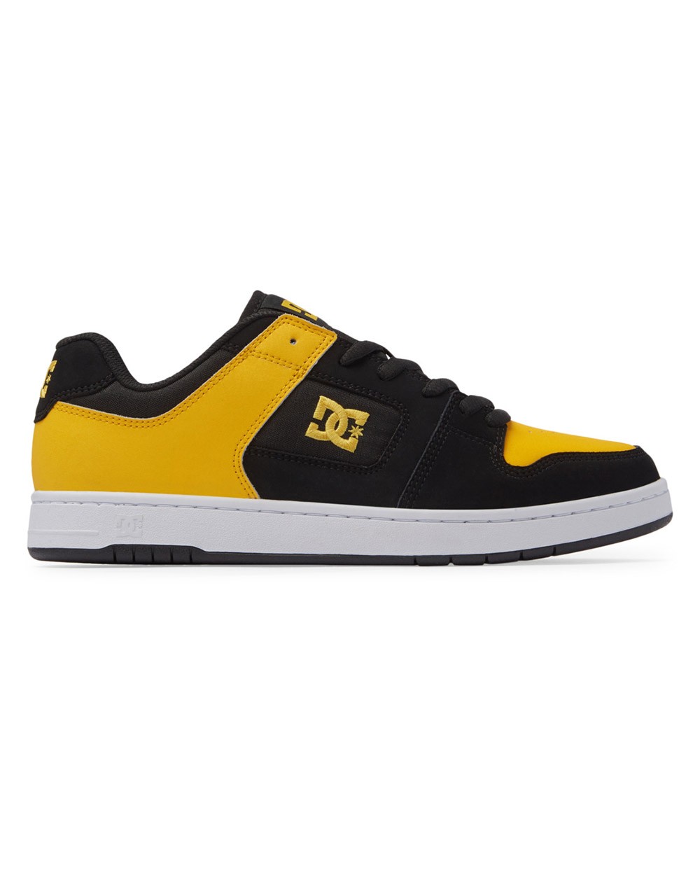 Dc Manteca Leather SE Shoes Black/Yellow Europe Sizes 45