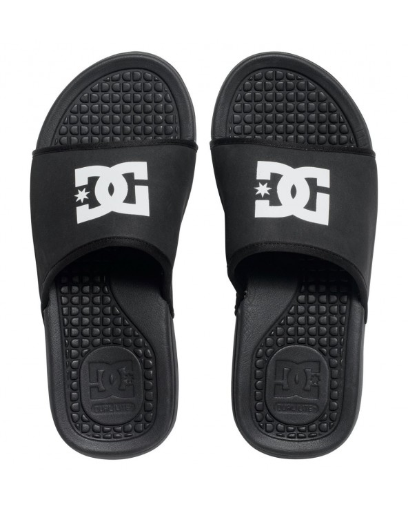 Dc Bolsa Slider Sandals - Black (blk)