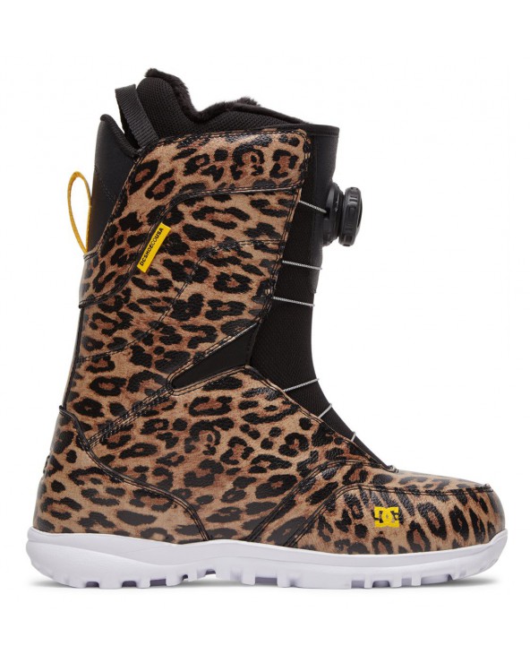 Dc Search BOA Snowboard Boots - Leopard Print